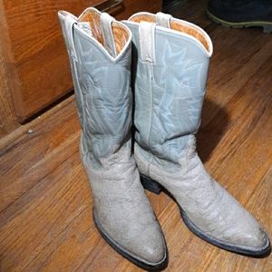 Justin 9033 Elephant Boots size 9B